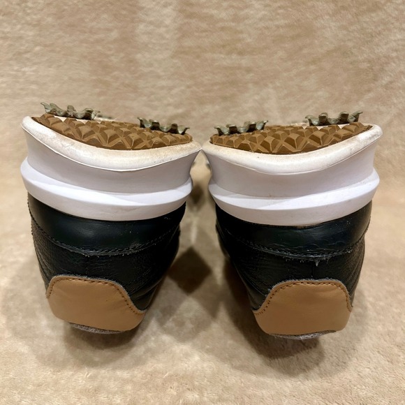 FootJoy Mens 11 M Contour Series Black Golf Shoes Leather Lace Up - Picture 9 of 11